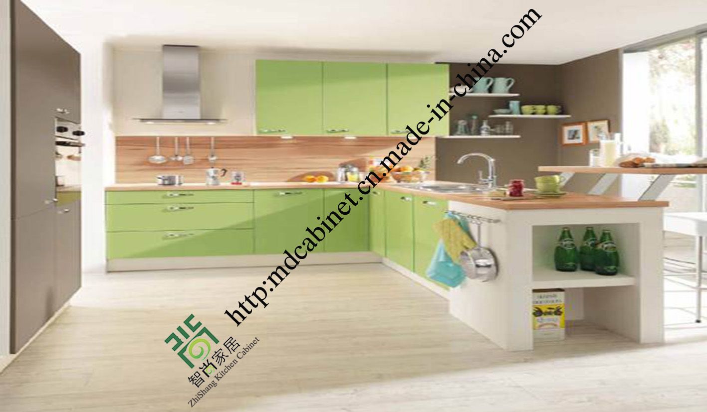 Modern High Gloss Lacquer Kitchen Cabinets (zs-450)