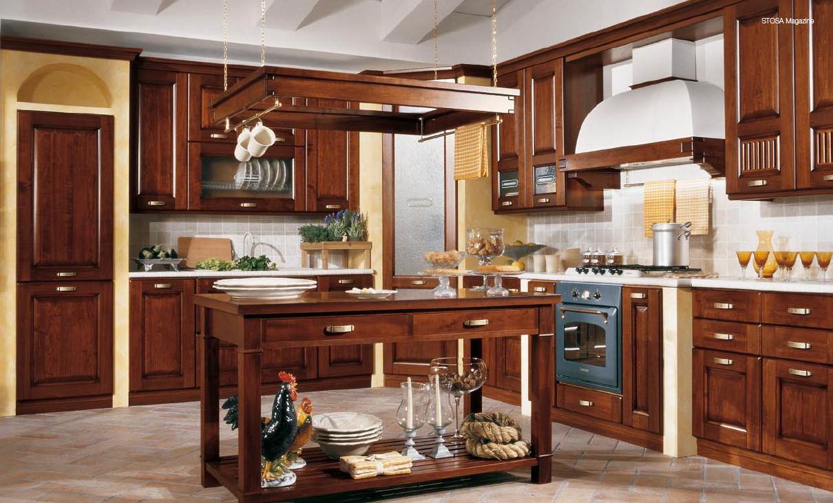 Europen Style Solid Wood Kitchen Cabinet