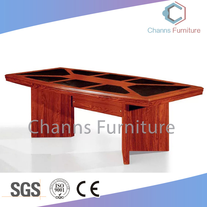 High Quality Wooden Furniture Veneer Meeting Table (CAS-SW1723)