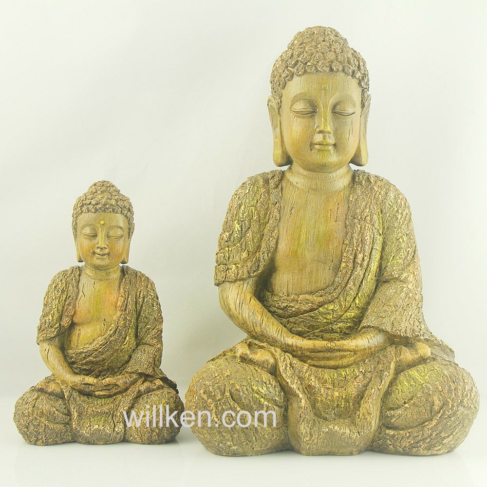 Made in China Handmade Resin Buddha Sculptures for Sale