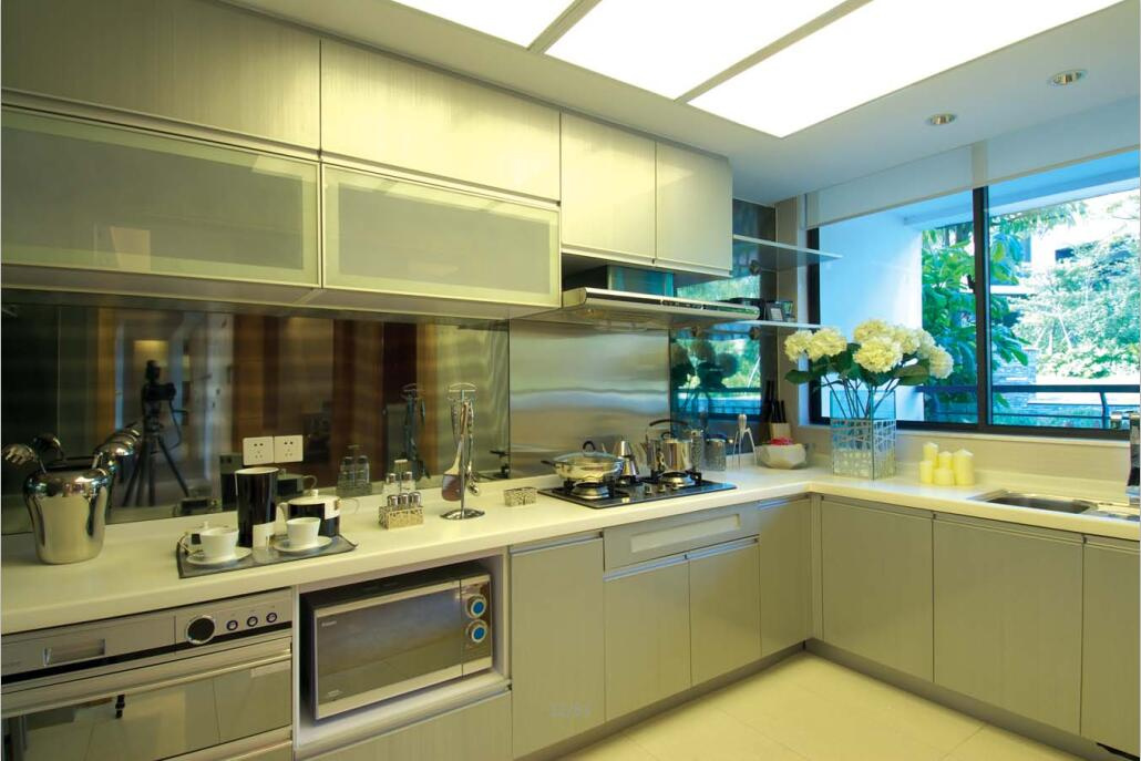High Quality New Modern Lacquer Wood Kitchen Cabinet Yb1707011