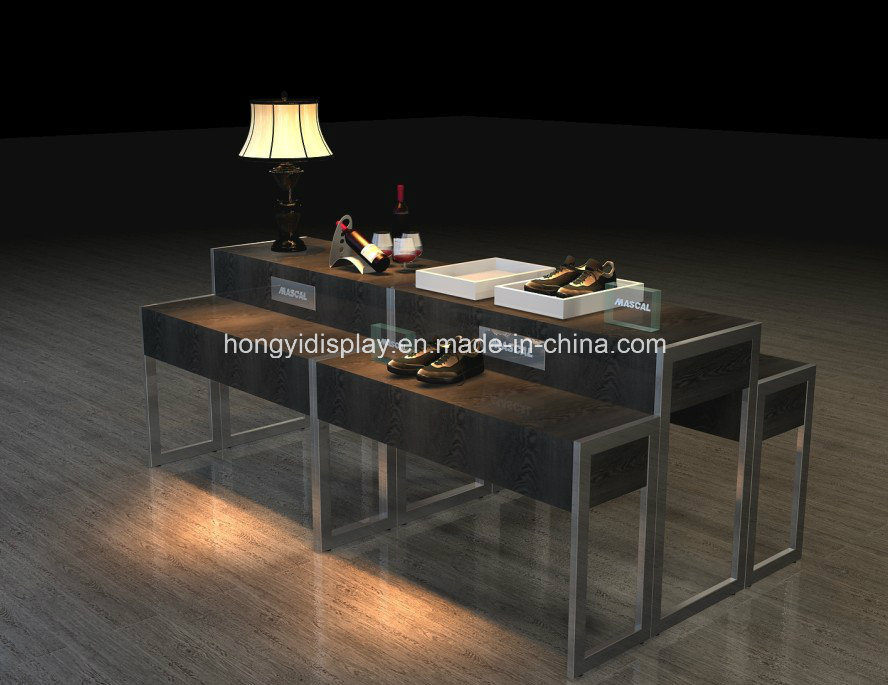 Display Table with Metal Leg, Multifuntion Table
