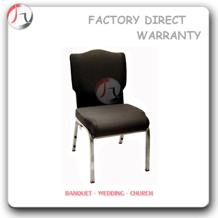 Black Metal New Model Steel Church Chair (JC-05)