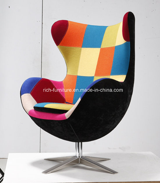 Restaurant Dining Patchwork Egg Chair