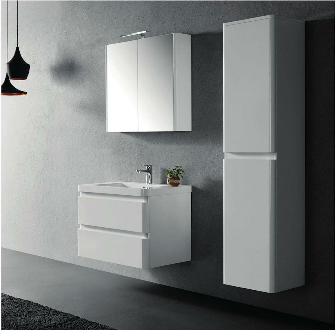 60cm/80cm/100cm MDF Bathroom Vanity