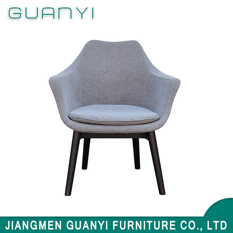 Modern Design Wood Legs Fabric Leisure Chair for Sale