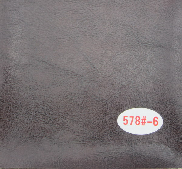 Crazy Horse Genuine Leather Combined with Fabric Sofa Set