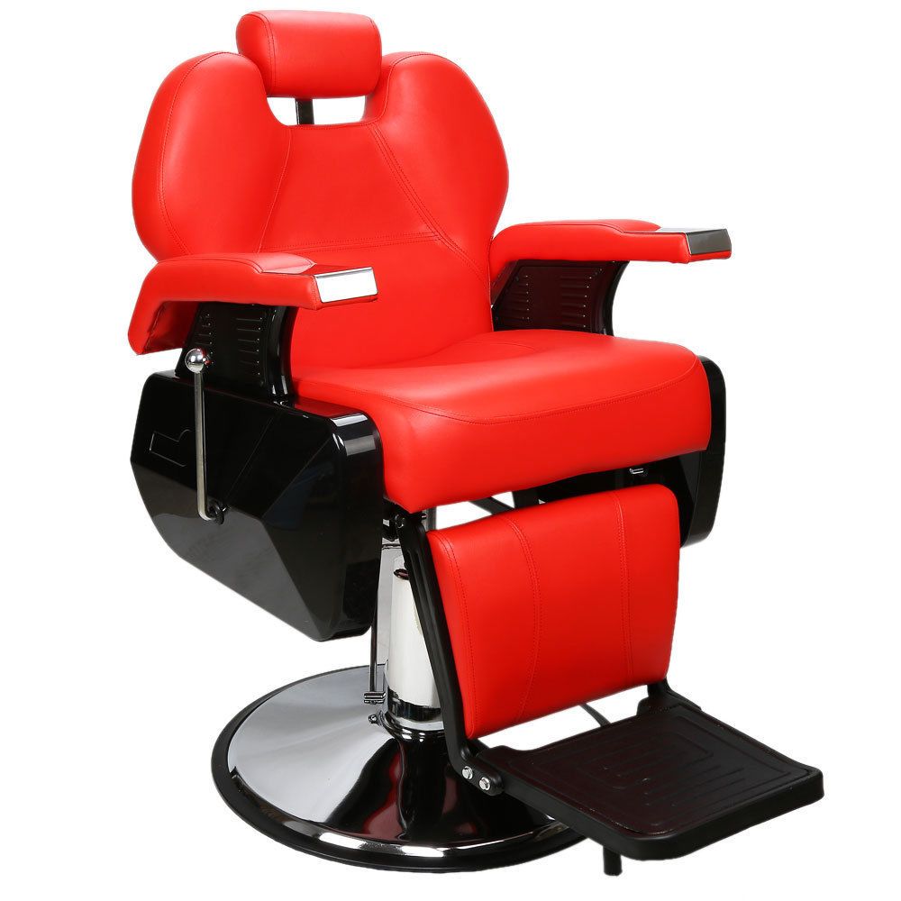 Barber Chair with Double-Reinforced Saddle Sticking Prevents Ripping