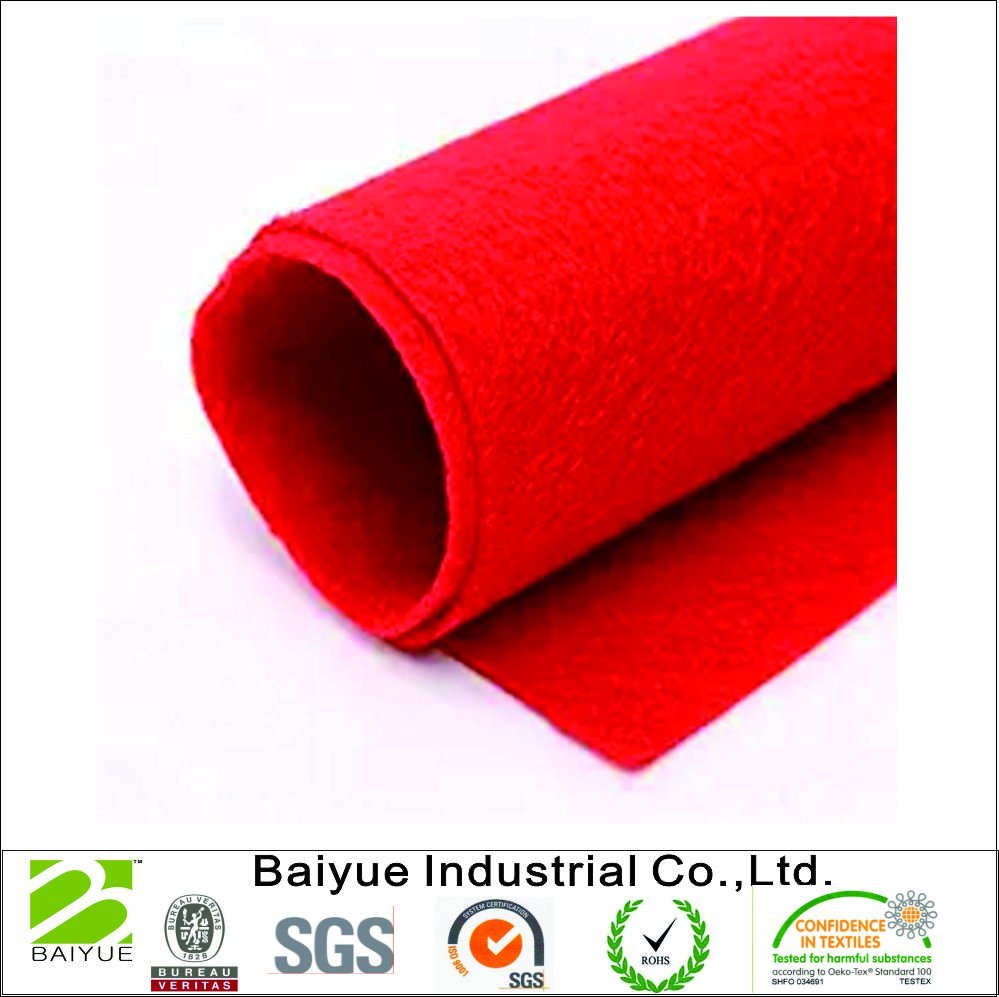 2017 High Quality Nonwoven Needle Punched Polyester Rolls Felts