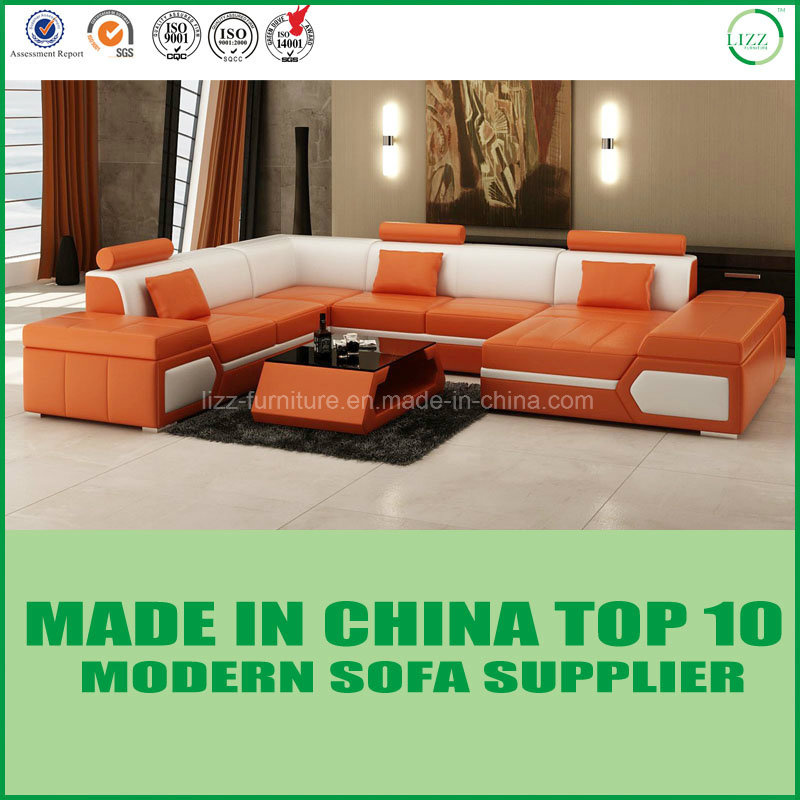 Top Selling Modern Design Leather Miami Sofa