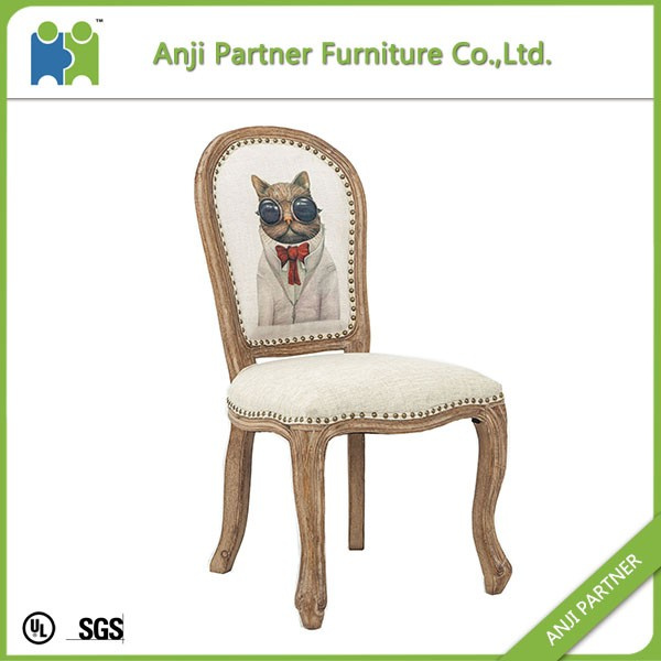 Elegant Durable Living Room Wooden Dining Chair (Arlene)