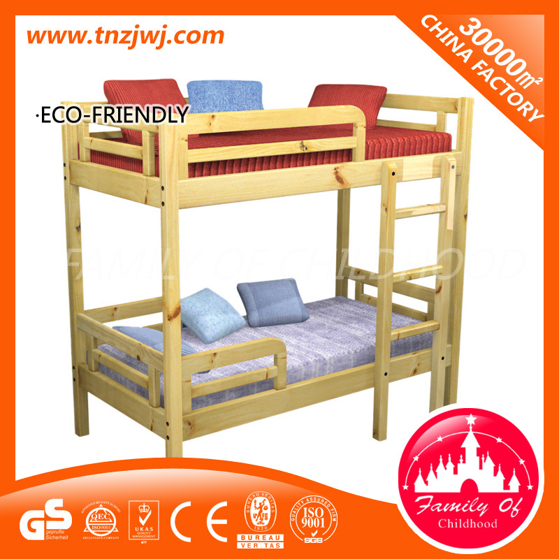 Safety Wooden Bedroom Furniture Children Stair Bunk Bed