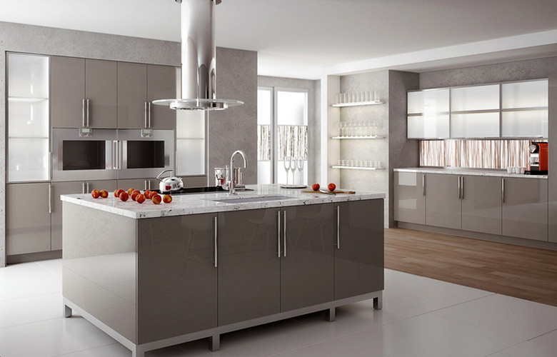 Modern Wooden Kitchen Cabinet
