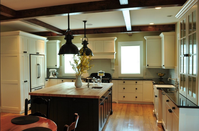 Ash Solid Wood Kitchen Cabinet