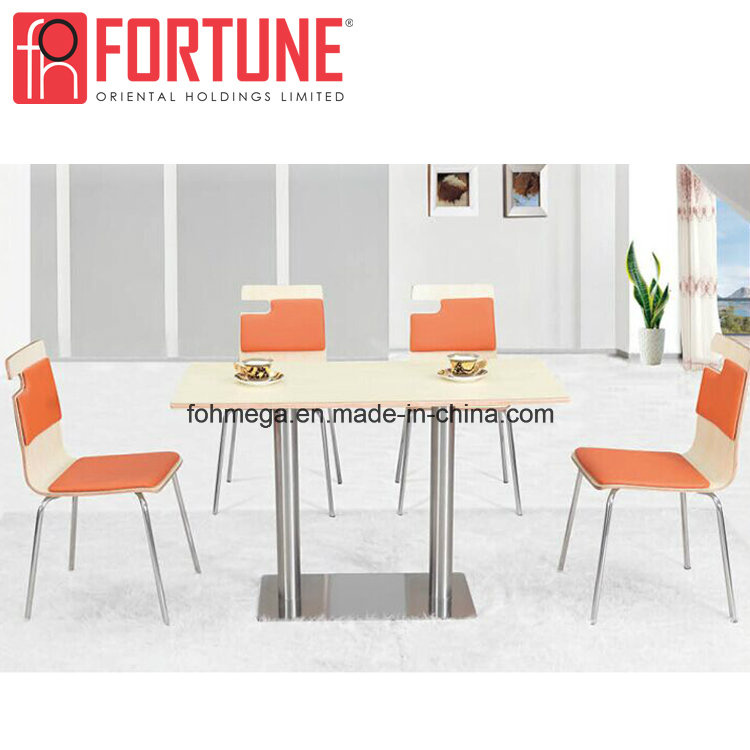 Factory Industrial Wholesale Special Fast Food Court Chairs Tables with Lower Prices (FOH-BC43)