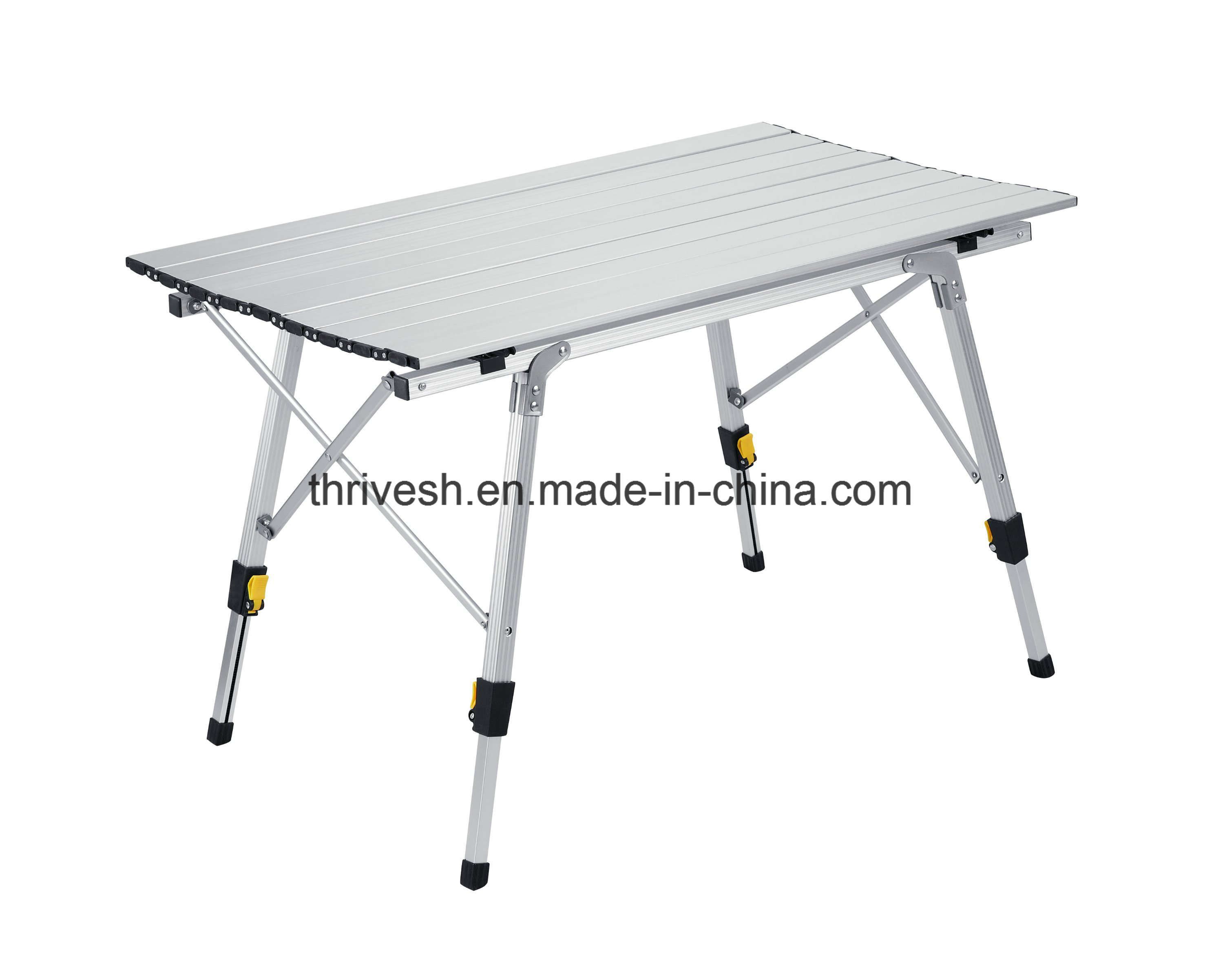 Folding Aluminium Rolling Table for Outdoor