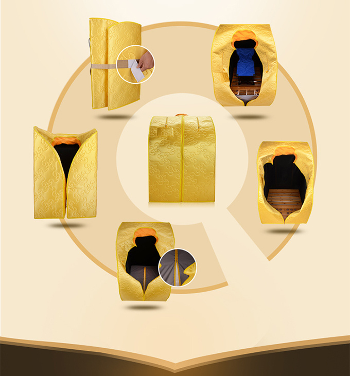 Foldable Sauna Room Healthcare Portable Mini Far Infrared Sauna