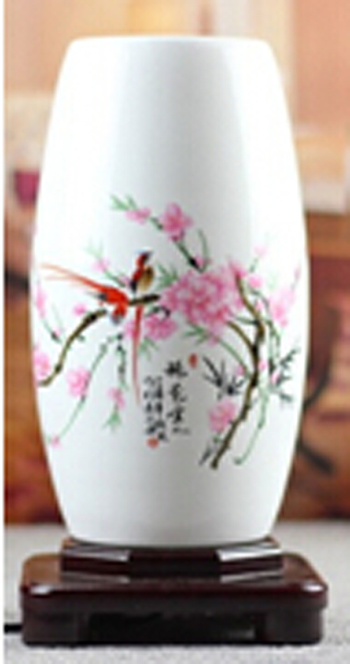 Chinese Antique Furniture Porcelain Desk Lamp