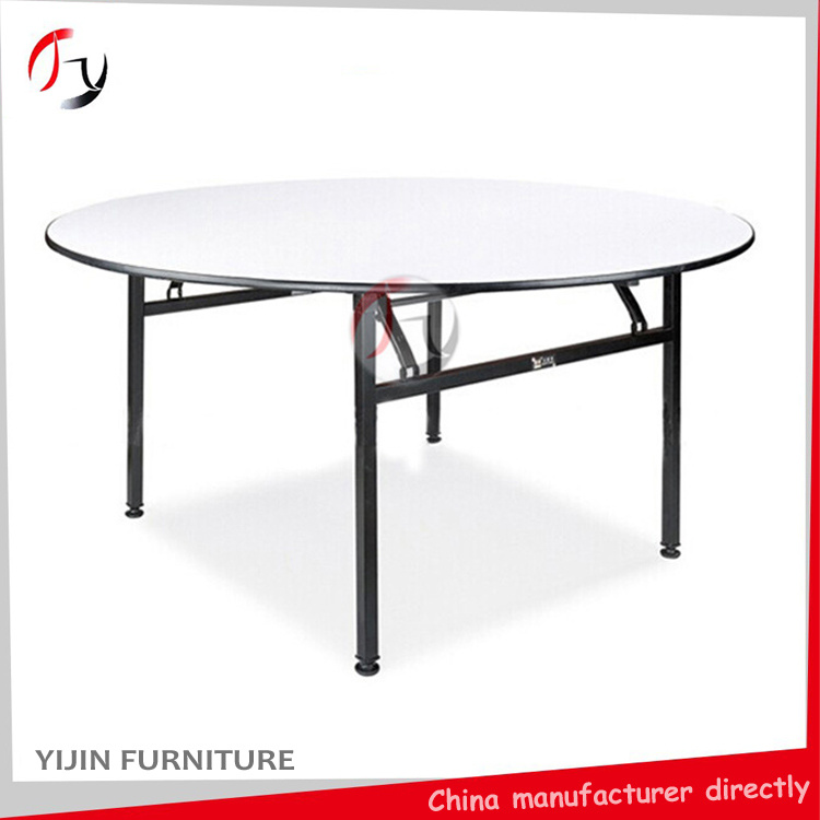 Foldable Round Wedding Hotel Restaurant Banquet Table (BT-01-1)