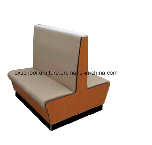 Gray PU Leather Wood Sofa Loveseat for Buffet