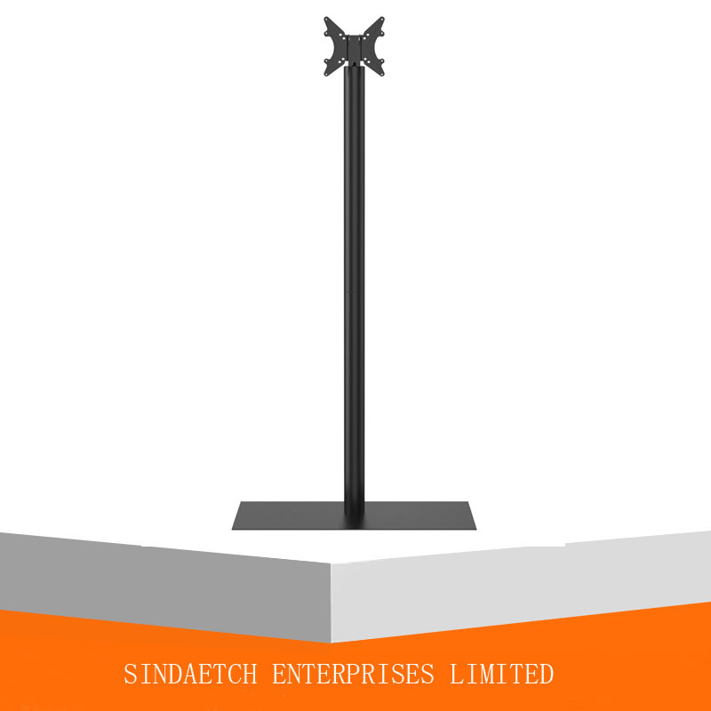Public TV Floor Stand with Steel Base