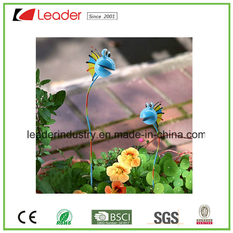 Decorative Metal Lovely Dragon Figurine Garden Stake for Garden Ornaments