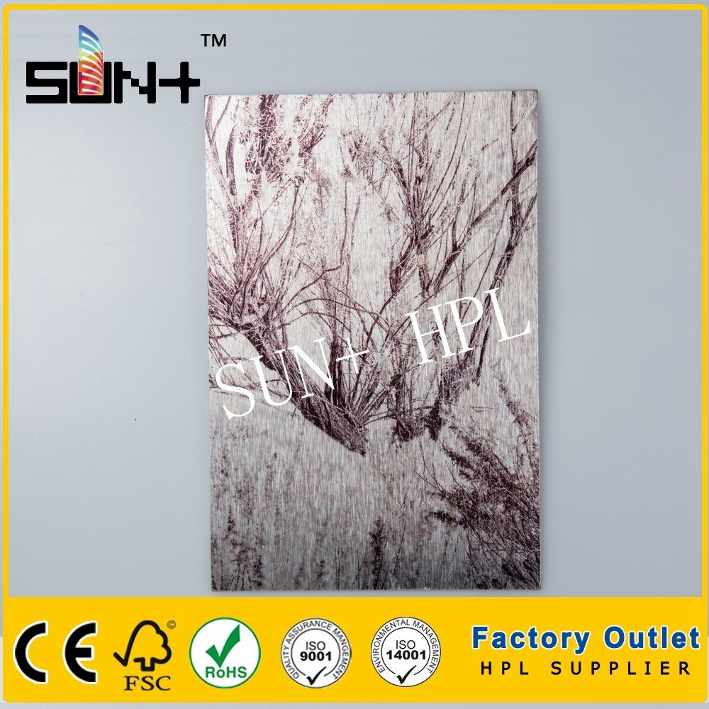 Metallic HPL for Bookcase