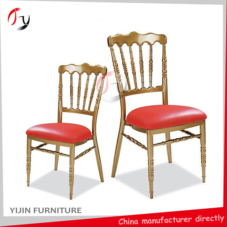 Aluminum Hotel Banquet Wedding Napoleon Tiffany Chiavari Chair (AT-01)