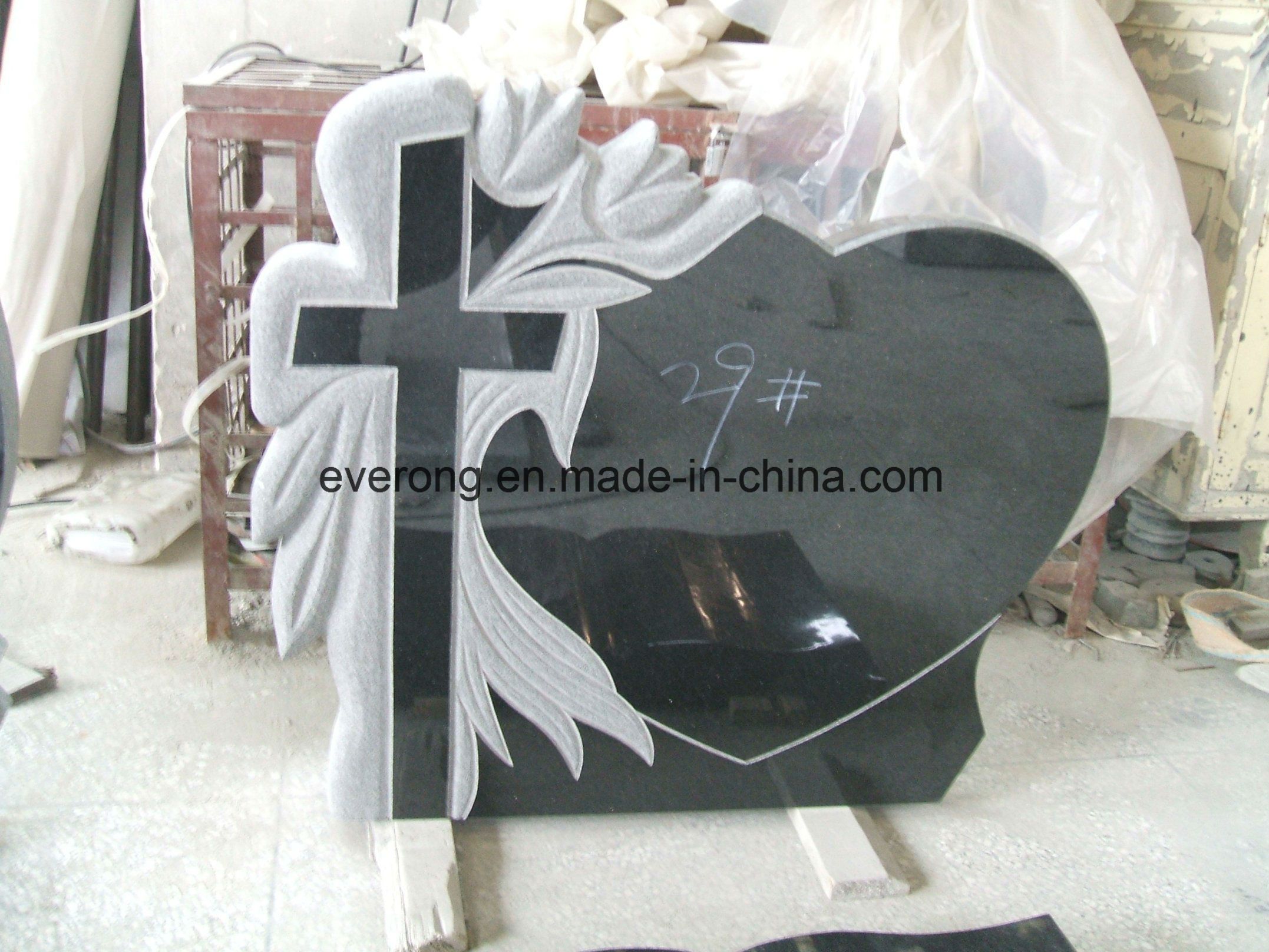 Granite Monument with Celtic Cross Headstone for Sale