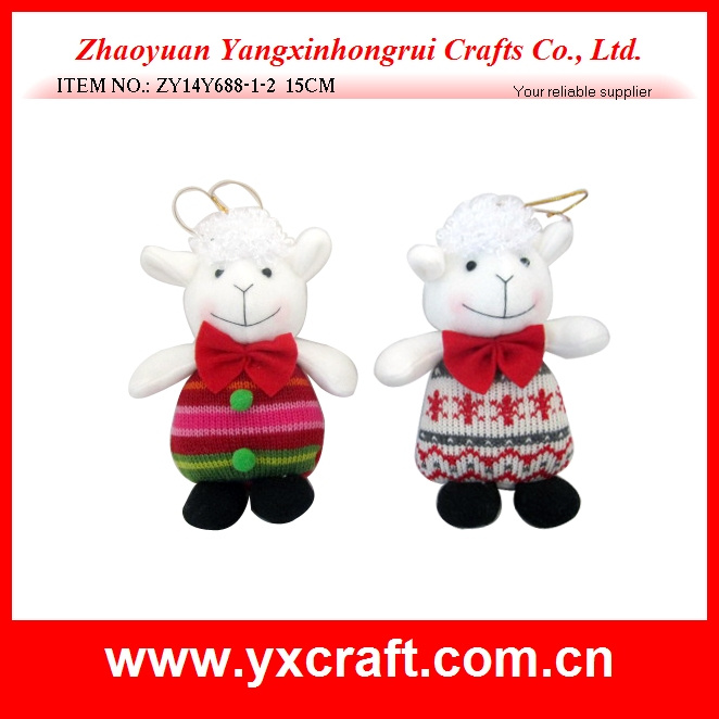 Christmas Decoration (ZY14Y688-1-2) Sheep Christmas Souvenir Gifts