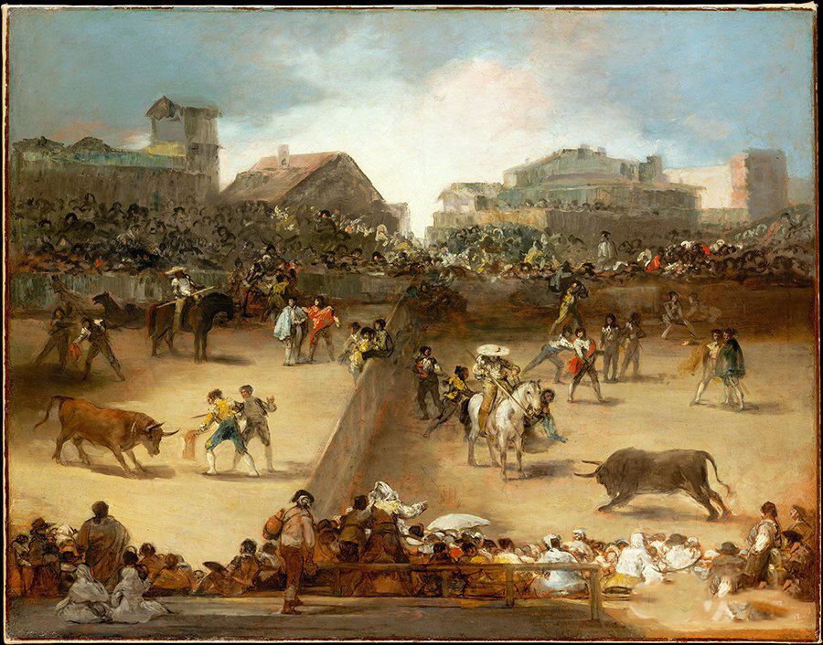 Wholesale High Quality Decoration Oil Painting, Home Decoration Painting, Art Painting (The Bullfight)