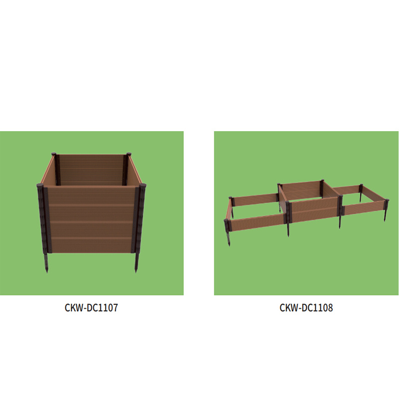 a Wood Plastic Composite Garden Raised Bed