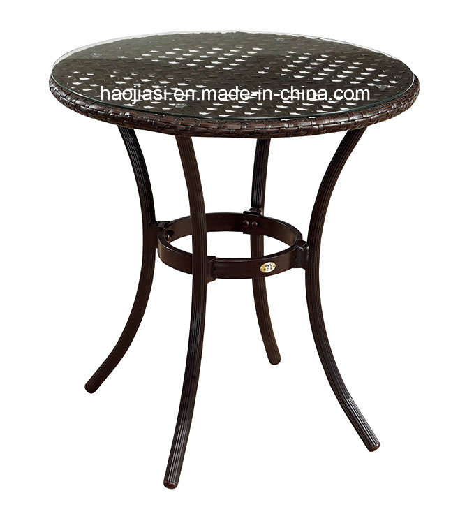 Outdoor / Garden / Patio/ Rattan& Aluminum Table HS6210dt