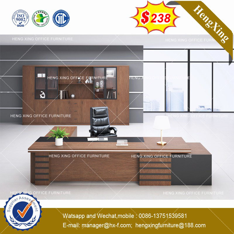 Melamine Executive Compute Table Desk School Library Hotel Office Furniture (HX-8NE017)