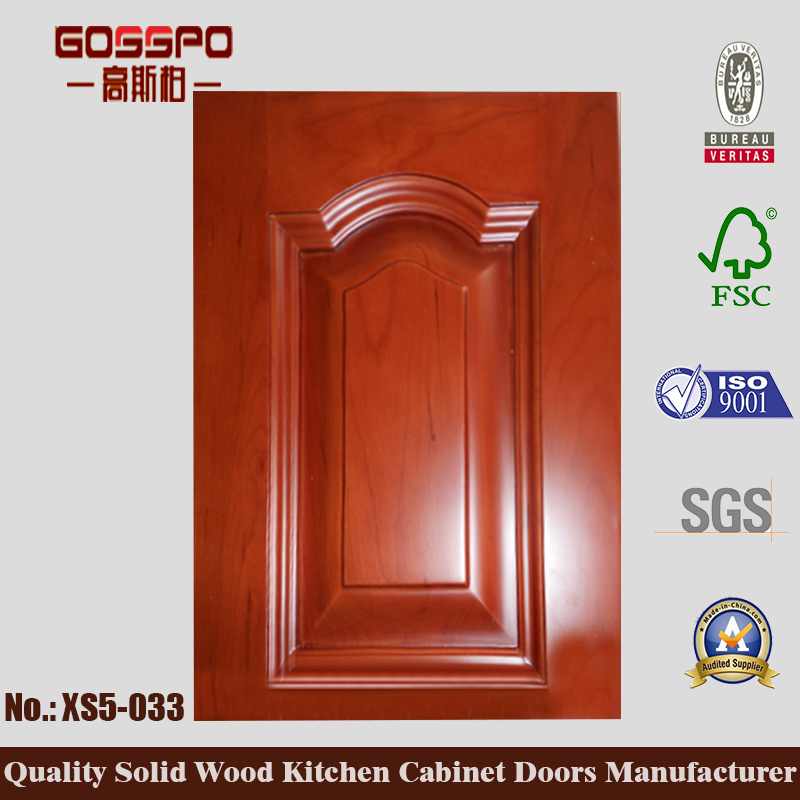 Color Paint Wood Kitchen Cabinet Doors (GSP5-033)