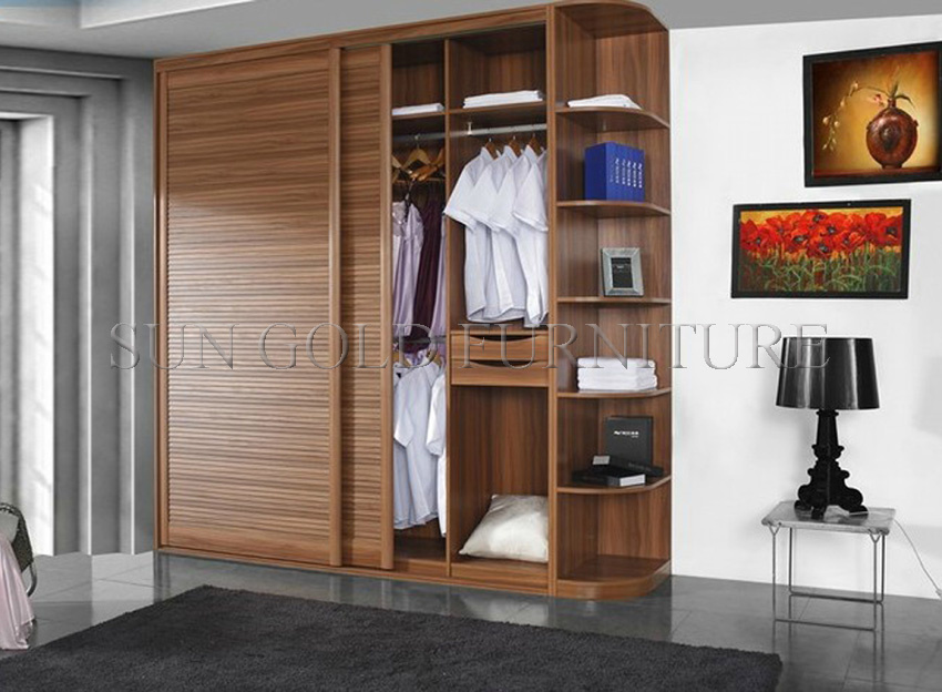 China Supply Fashion Sliding Door Wardrobe (SZ-SW010)
