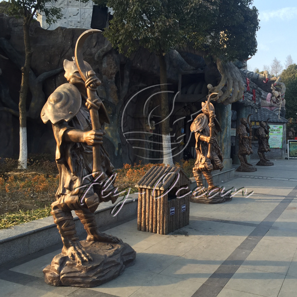 Fo-Fs01 Garden Decorative Fiberglass Sculpture