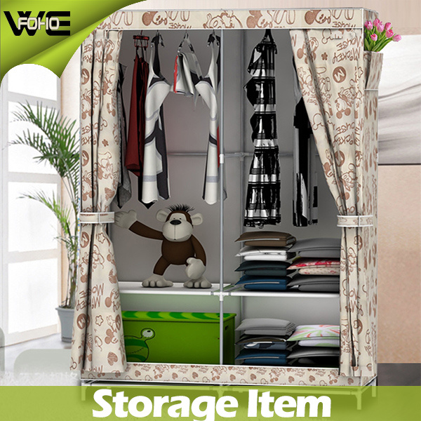 Cheap Discount Bedroom Single Furniture Wardrobe for Sale