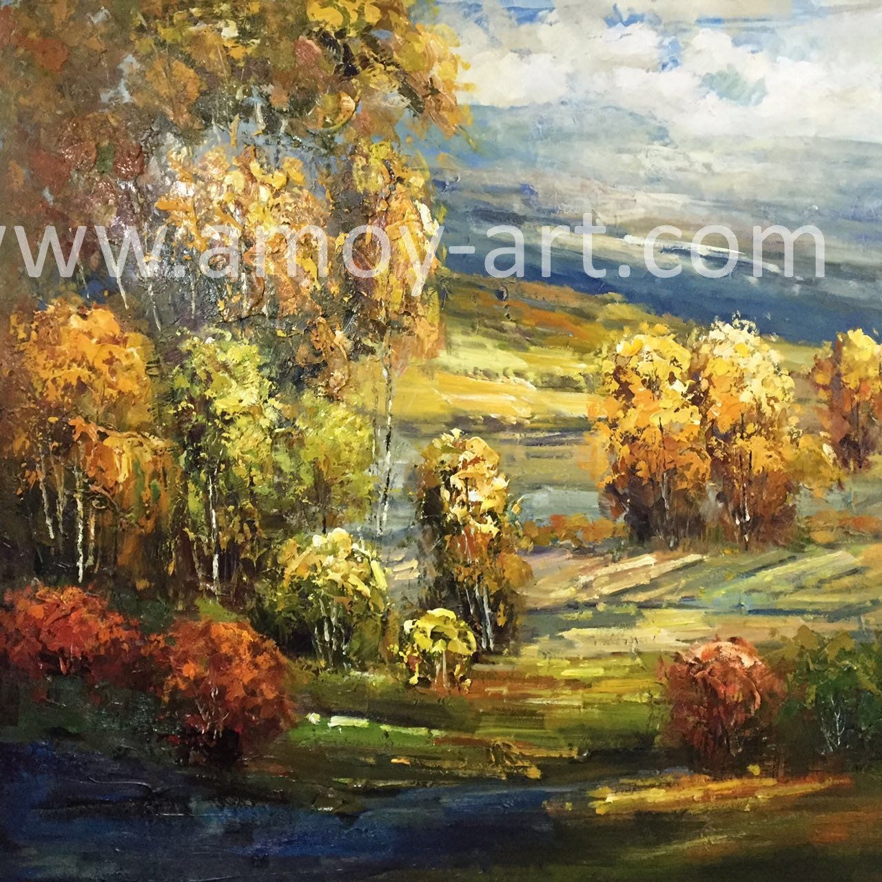 High Quality Forestry Landscape Oil Painting for Wall Decor