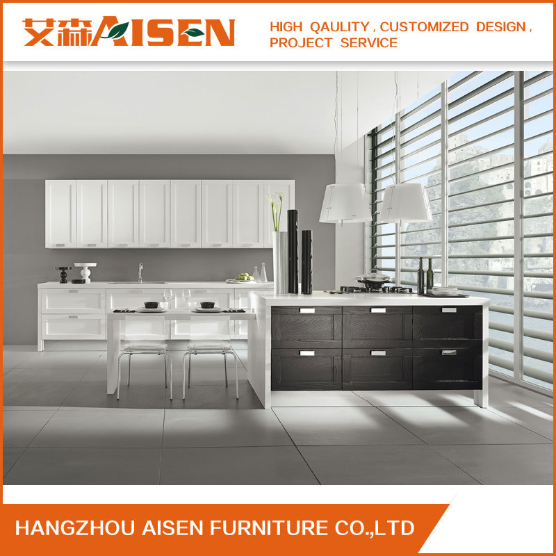 2018 Australia Style Lacquer MDF Kitchen Cabinet From China