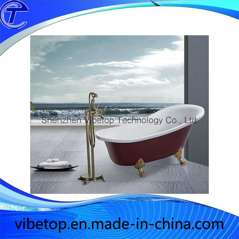 Unique Floor Type Movable Faucet Shower Head for Bathtub