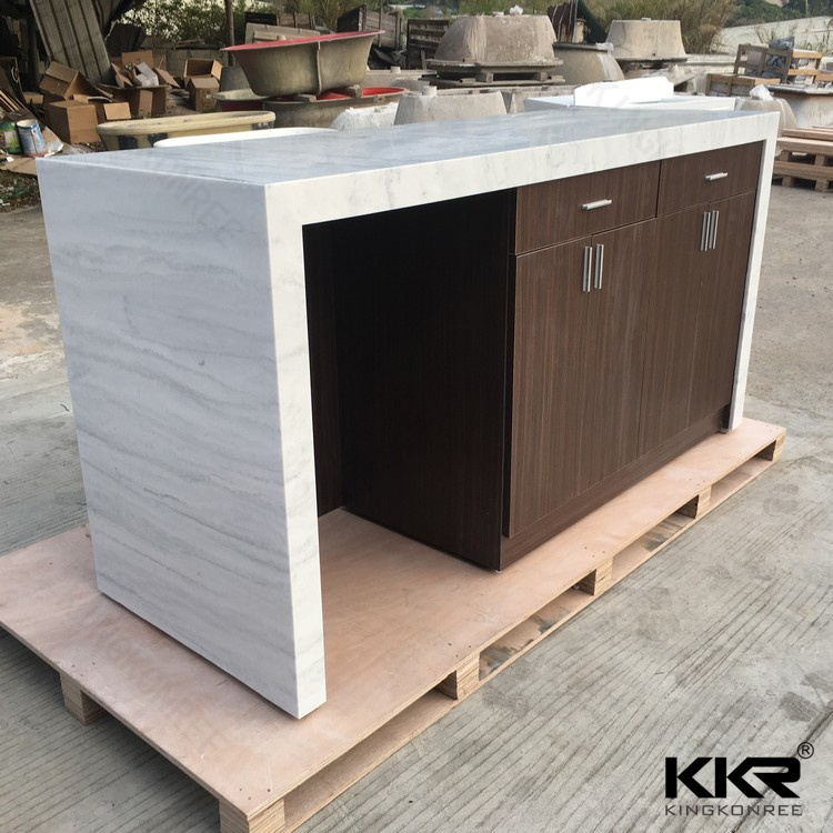 Modern Office Furniture Art Design Commercial Reception Desk From China