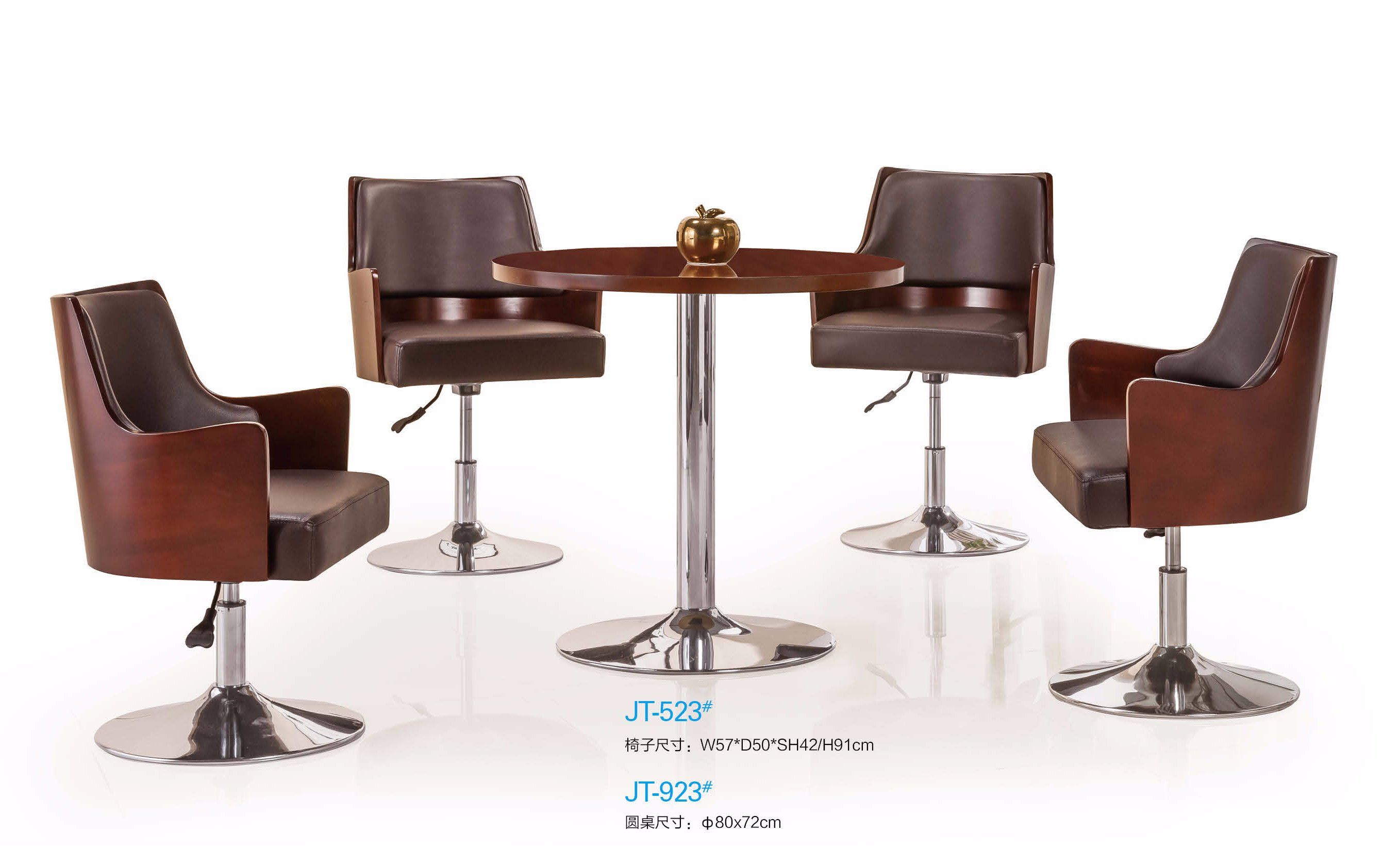 Wooden Polupar Hotel/ Coffee Shop /Office Lobby Furniture Coffee Table and Chair