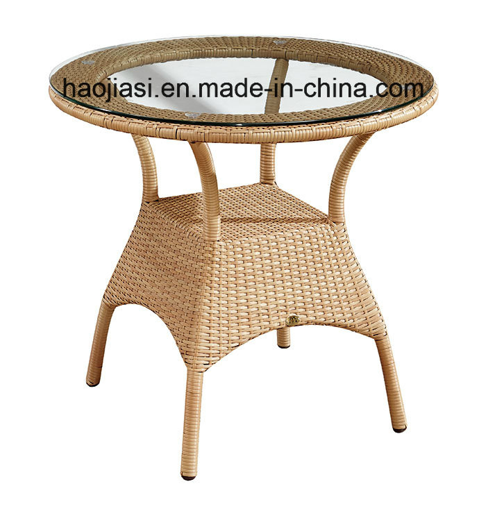 Outdoor / Garden / Patio/ Rattan& Aluminum Table HS6080cdt-2