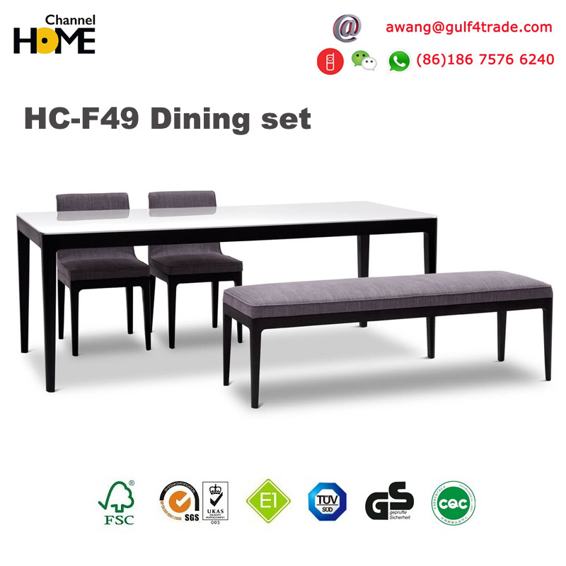 Solid Wood Dining Room Table for Dining Room Furniture (HC-F49)