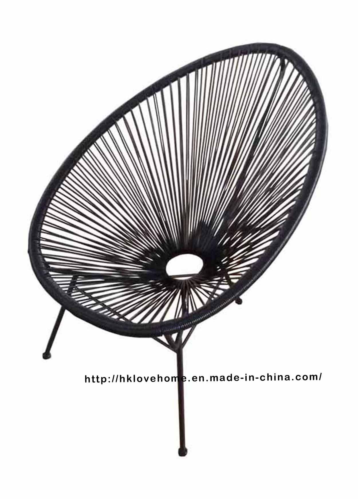 Metal Rattan Outdoor Lounge Dining Acapulco Leisure Garden Chair