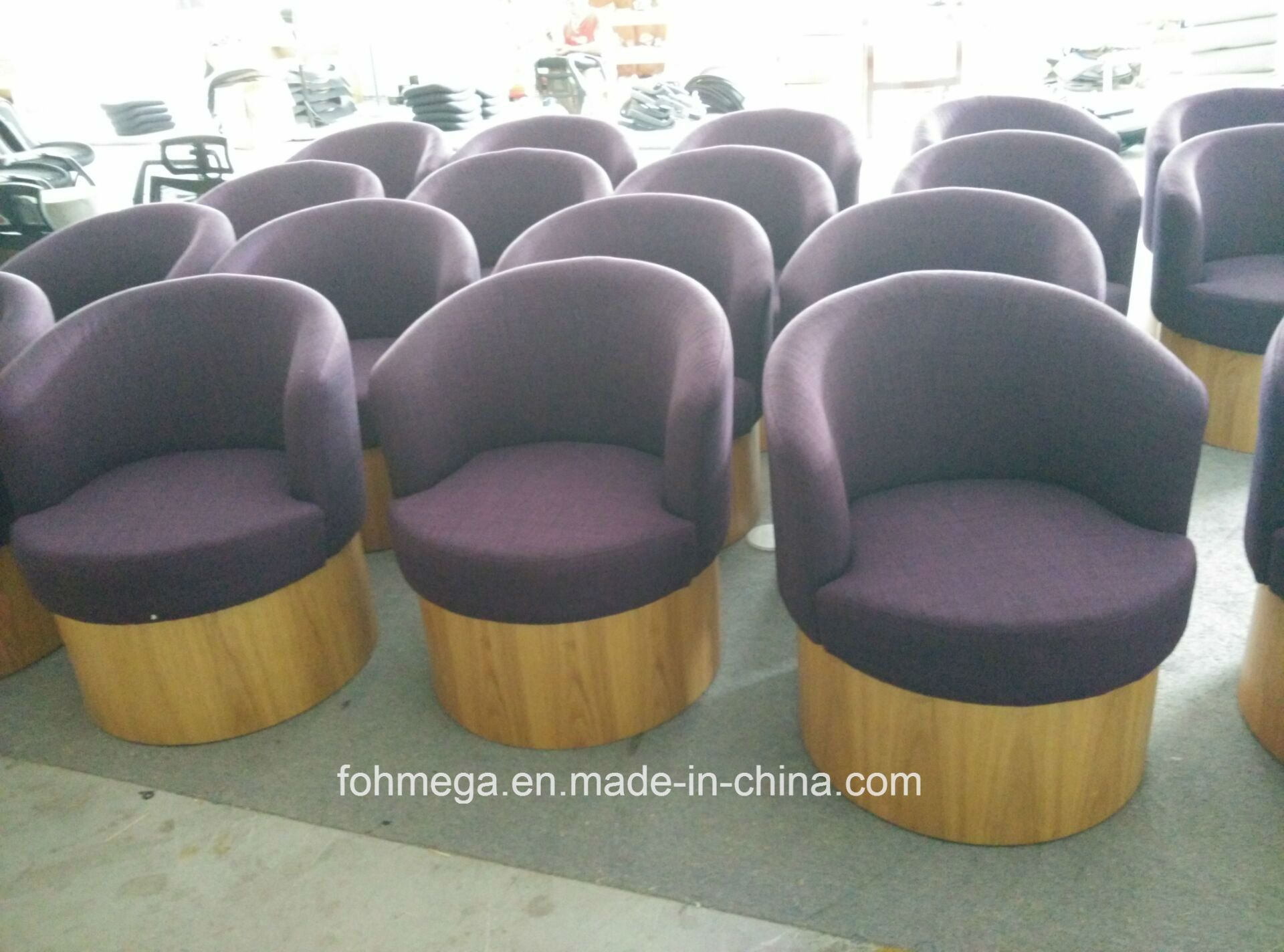 American Design Fabric Hotel Lounge Chairs (FOH-LC08)