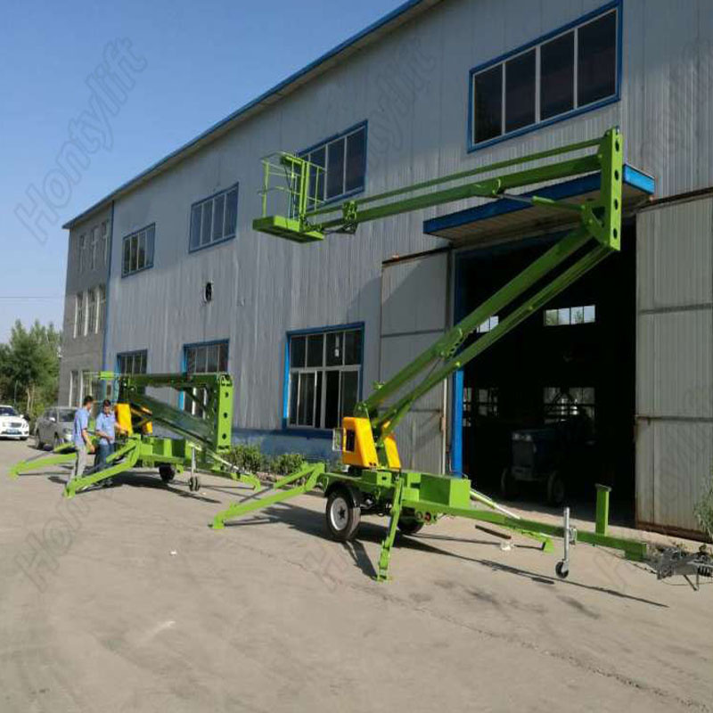 Lift Platform Trailer Aerial Work Mobile Mounted Boom Lift Table