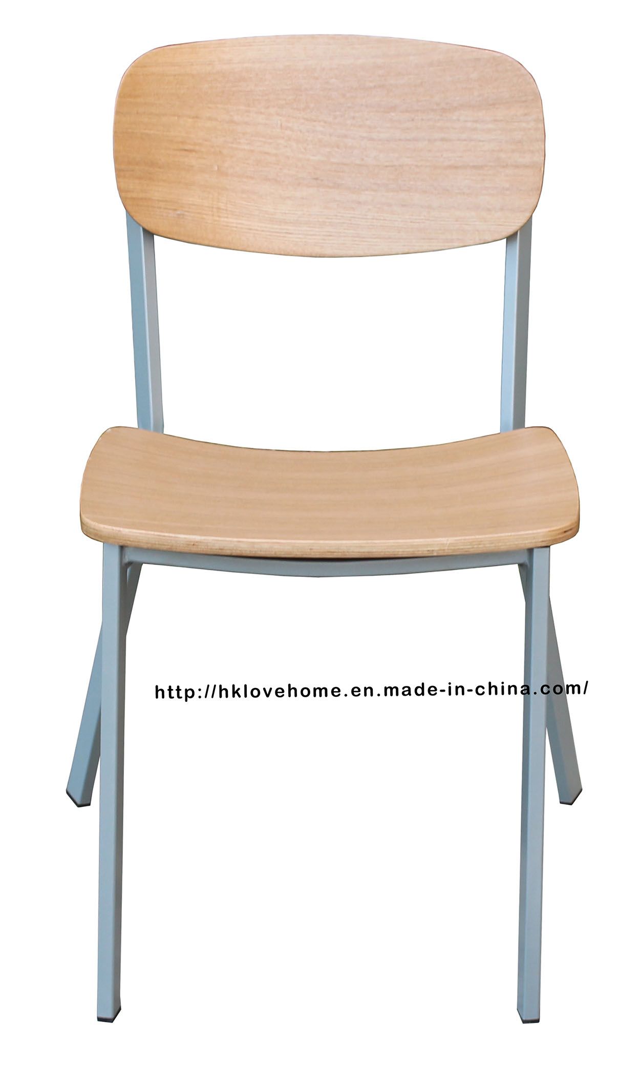 Modern Dining Metal Oak Copine Sean Dix Plywood Chair
