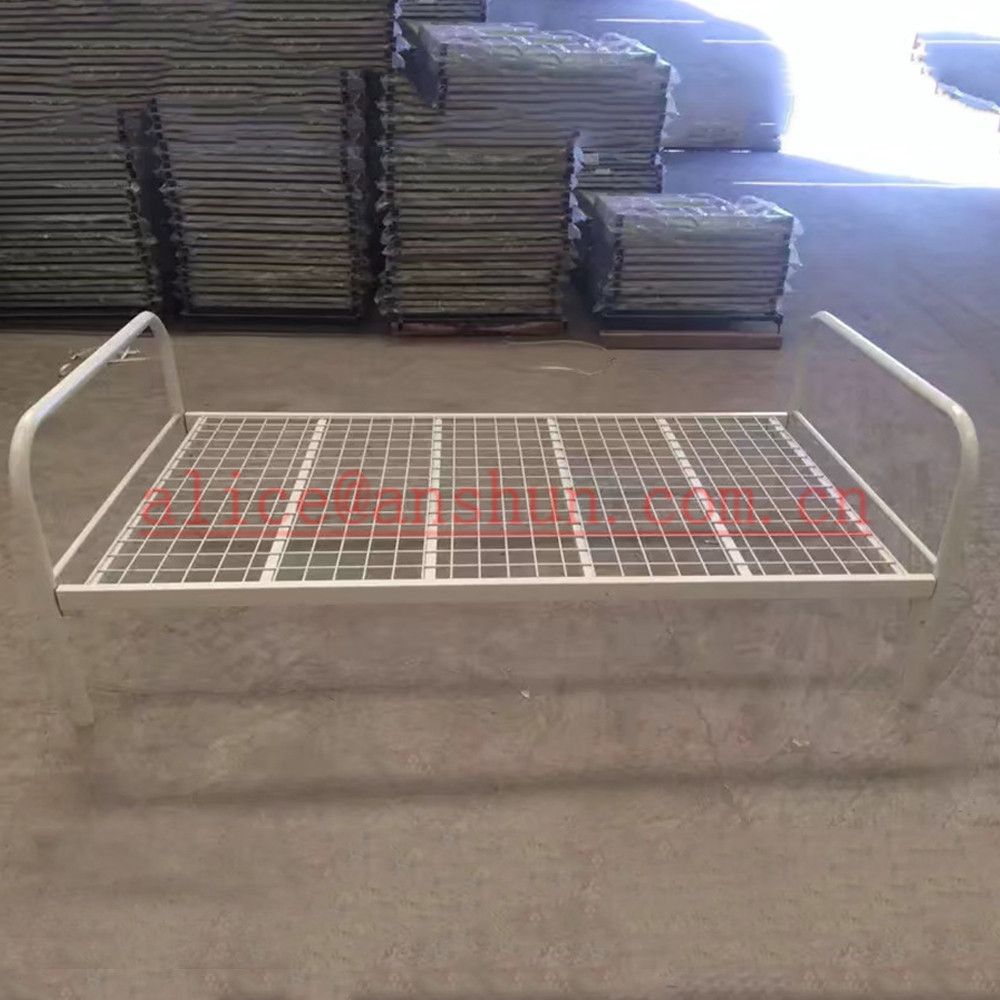 Cheap Price Metal Single Bed Top Quality Steel Single Bed for One Person